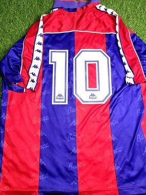 Romario Kappa Barcelona 1994 1995 Soccer Jersey Shirt XL